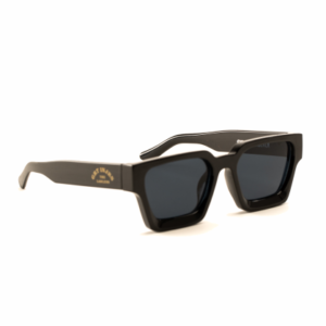 blak hangover sunglasses from great injuries with gold logo