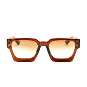 see thrue brown sunglasses with light glasses