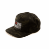 camoflage snapback hat with embroidery patch on front