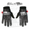 mx glove top print from great injuries and living for the weekend in color grey black